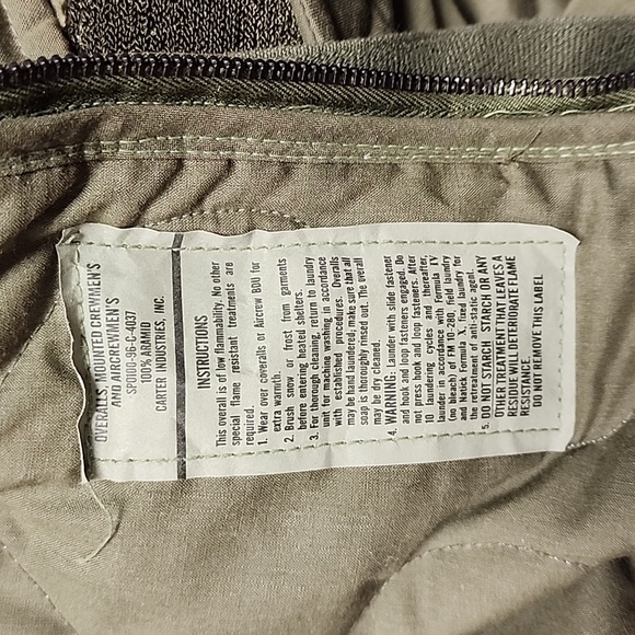 Men's Military Bib/Overall Snowpants, Size XL, (over 71" tall) - Picture 4 of 7